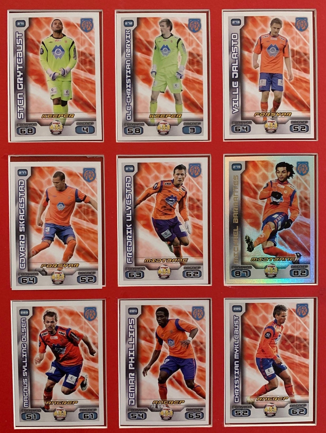 ÅLESUND FK - TIPPELIGAEN 2012 - KOMPLETT LAGSERIE