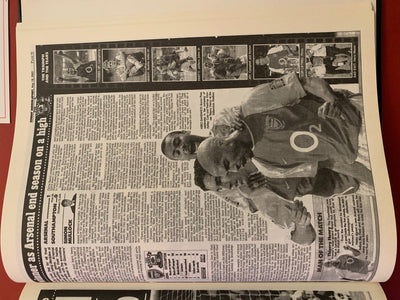 GREAT MOMENT`S IN THE HISTORY OF ARSENAL - REPRINTED FROM THE ORIGINAL NEWSPAPERS