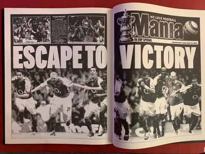 GREAT MOMENT`S IN THE HISTORY OF ARSENAL - REPRINTED FROM THE ORIGINAL NEWSPAPERS