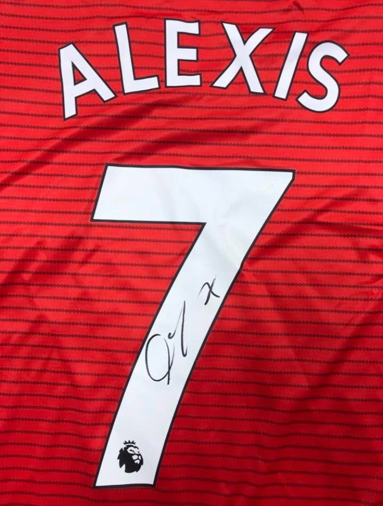 ALEXIS SANCHEZ - SIGNERT DRAKT MED EKTEHETSBEVIS/COA