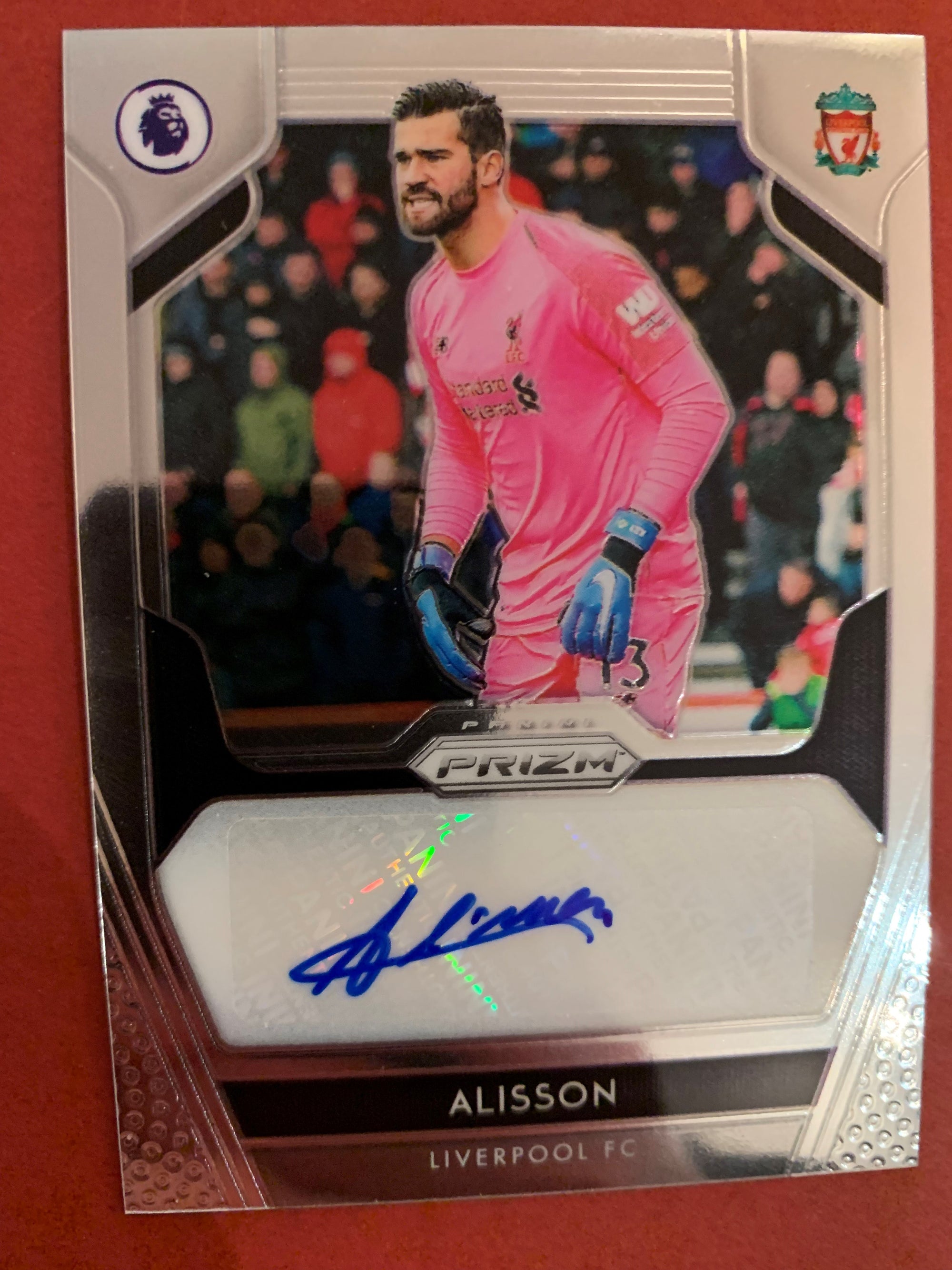 S-A. ALISSON - LIVERPOOL - SIGNATURES