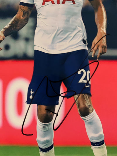 TOTTENHAM - DELE ALLI - SIGNERT BILDE MED EKTEHETSBEVIS/COA