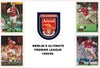 000. ARSENAL - KOMPLETT SETT MERLIN`S ULTIMATE 1995/96