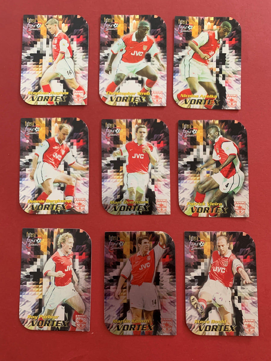 000.ARSENAL  KOMPLETT SETT MED FUTERA VORTEX - CROME DIE-CUT