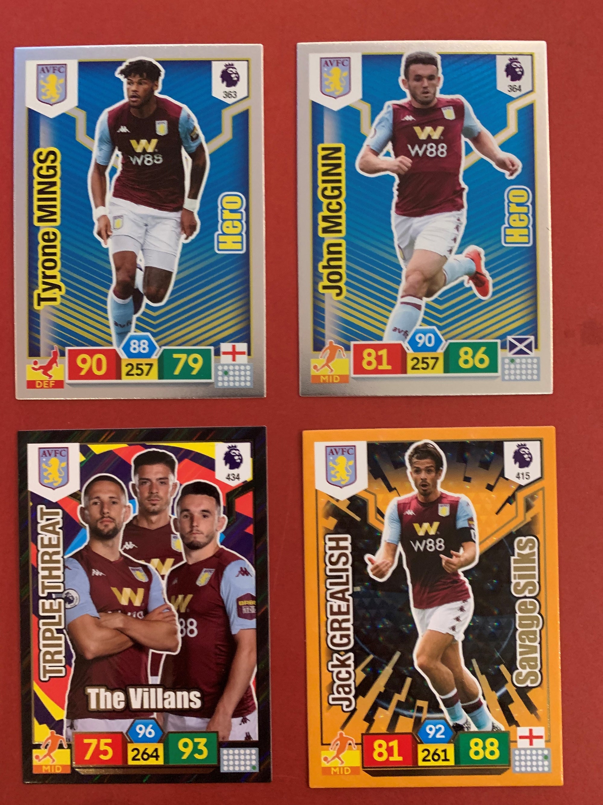 000. ASTON VILLA - SPESIALKORT - PANINI ADRENALYN XL PREMIER LEAGUE 2019/20