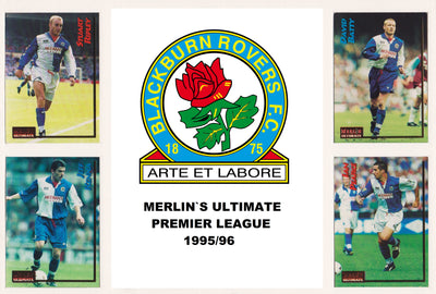 000. BLACKBURN - KOMPLETT SETT MERLIN`S ULTIMATE 1995/96