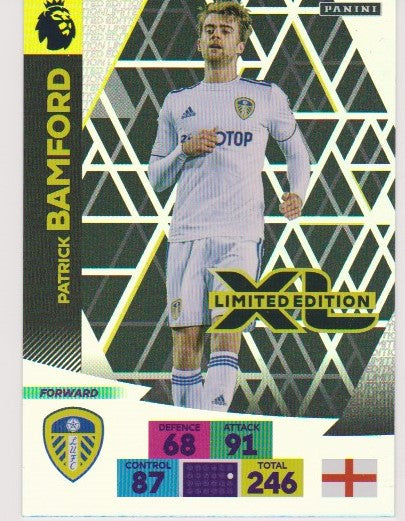 LE - PATRICK BAMFORD - LEEDS UNITED - PANINI PREMIER LEAGUE 2020/21 - LIMITED EDITION