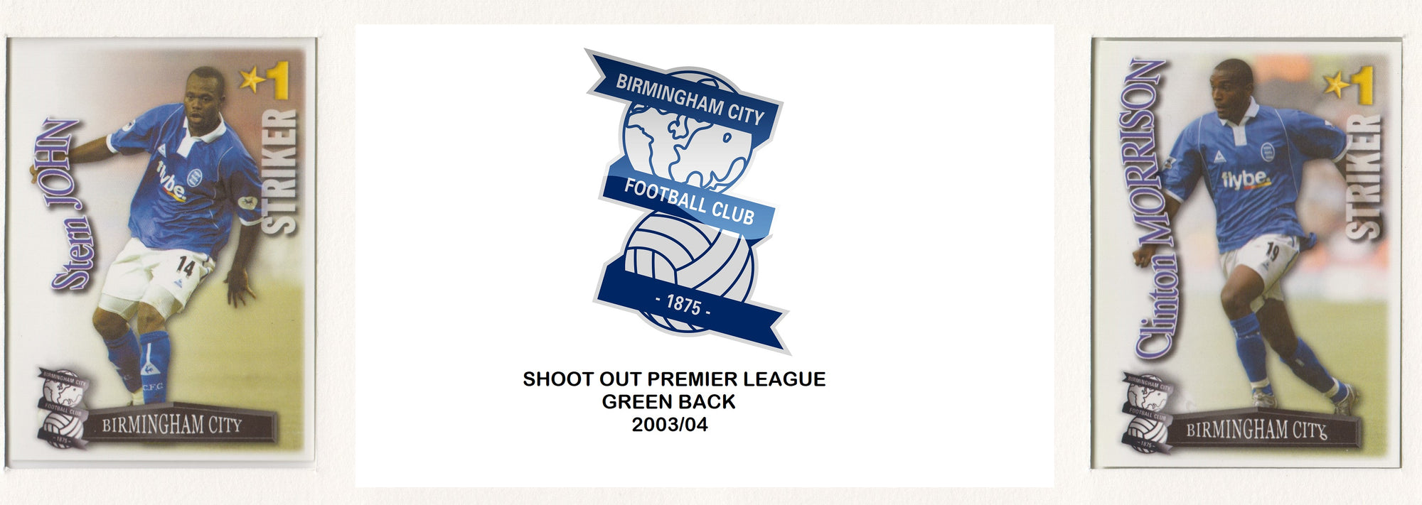 000. BIRMINGHAM - KOMPLETT SETT MED SHOOT OUT PREMIER LEAGUE 2003/04