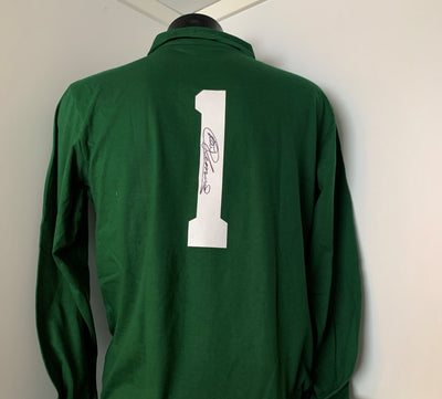 RAY CLEMENCE - SIGNERT RETRO KEEPERDRAKT MED EKTEHETSBEVIS/COA
