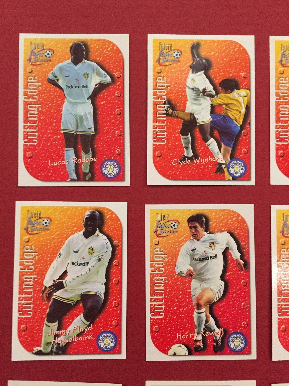 LEEDS FUTERA 1999 "CUTTING EDGE" KOMPLETT SETT - SPECIAL EDITION