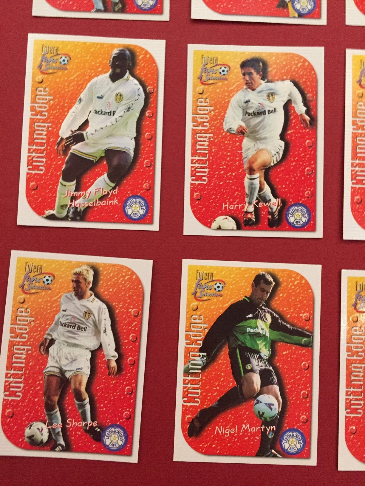 LEEDS FUTERA 1999 "CUTTING EDGE" KOMPLETT SETT - SPECIAL EDITION