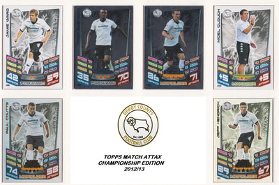 000. DERBY COUNTY - TOPPS MATCH ATTAX CHAMPIONSHIP EDITION 2012/13