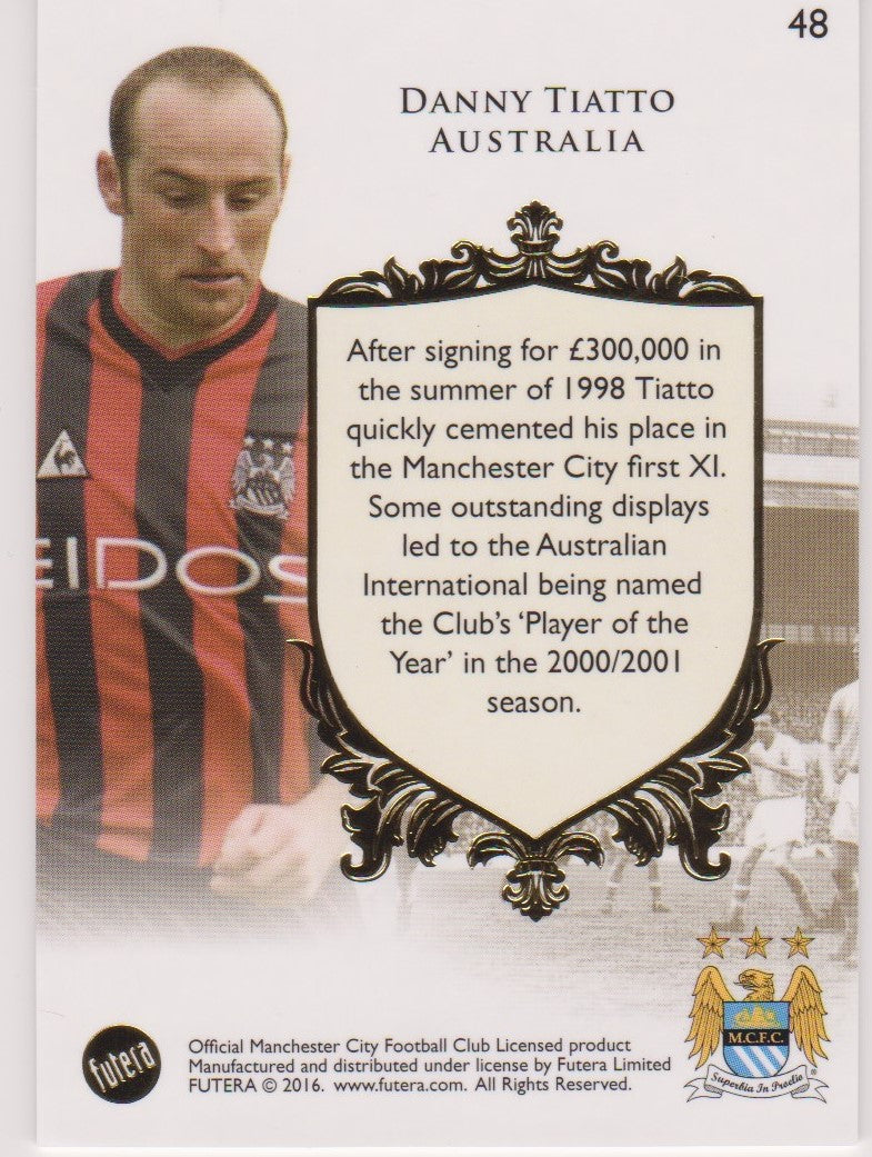 048. DANNY TIATTO - THE GREATS - MANCHESTER CITY