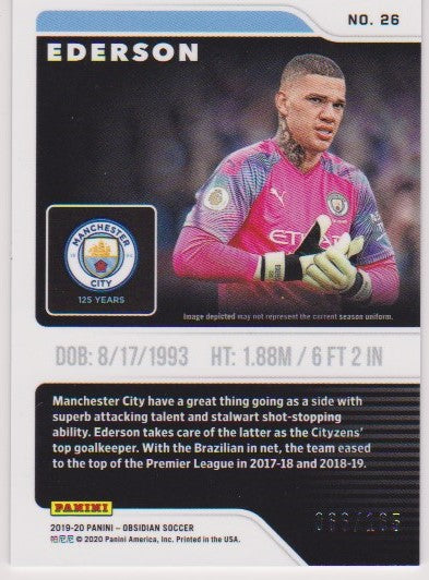 2020 - 026. EDERSON - MANCHESTER CITY - BASE #165