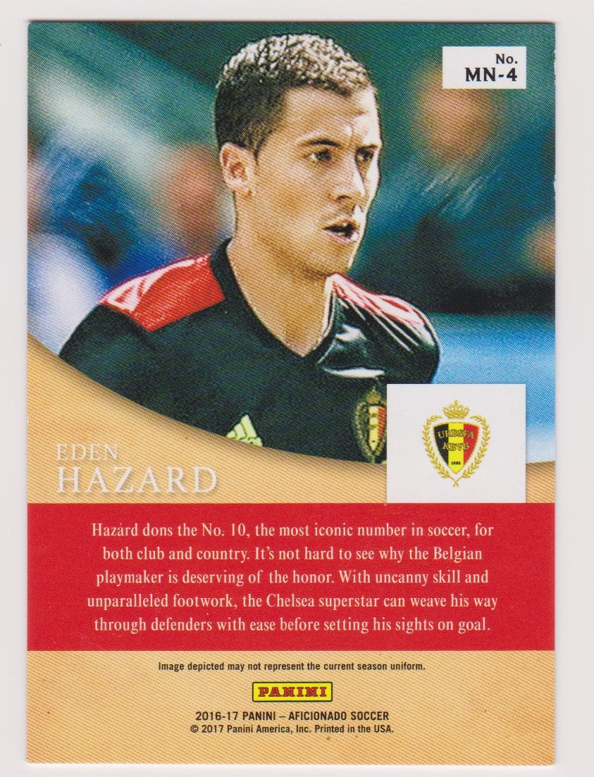 MN-4. EDEN HAZARD - BELGIUM - MAGIC NUMBERS - ARTIST`S PROOF PURPLE - #99