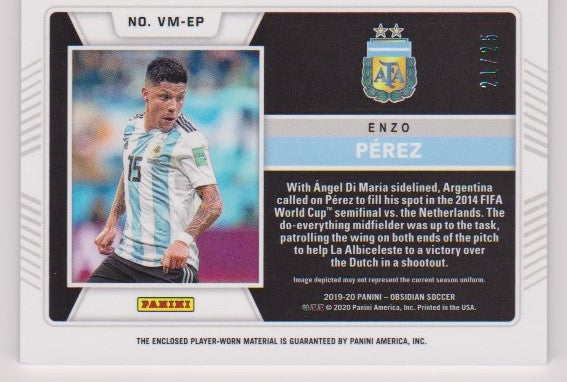 2020 - VOLCANIC MATERIAL - VM-EP - ENZO PEREZ - ARGENTINA - #25