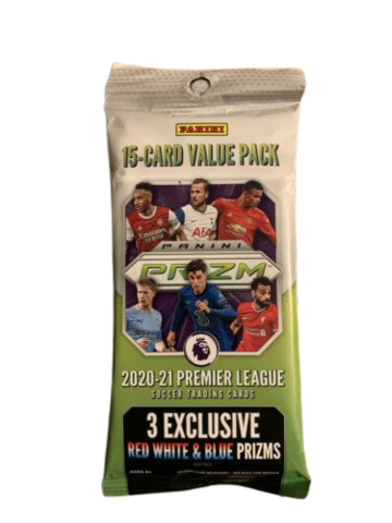 000. PANINI PRIZM PREMIER LEAGUE 2020/21 - SOCCER CELLO VALUE FAT PACK