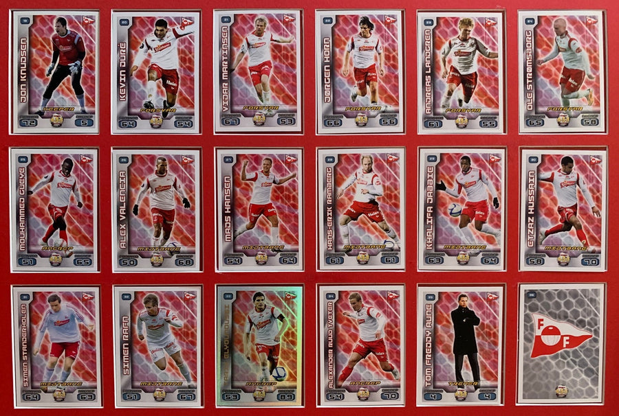 FREDRIKSTAD - TIPPELIGAEN 2012 - KOMPLETT LAGSERIE