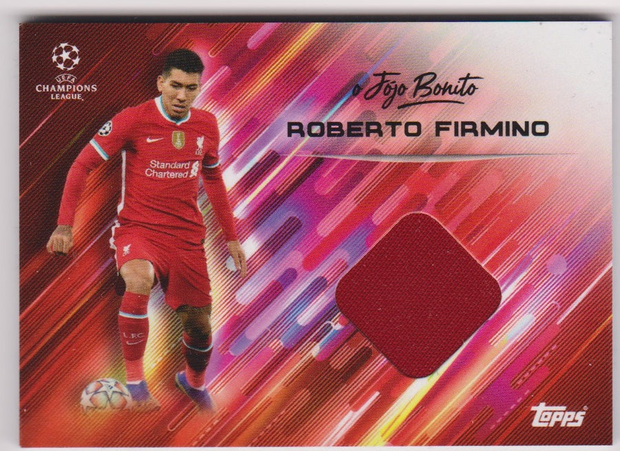 #250. ROBERTO FIRMINO - AUTHENTIC SHIRT RELIC