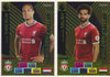 000. LIVERPOOL - VIRGIL VAN DIJK OG MOHAMED SALAH - PANINI ADRENALYN PREMIER LEAGUE 2020/21 - GOLDEN BALLER