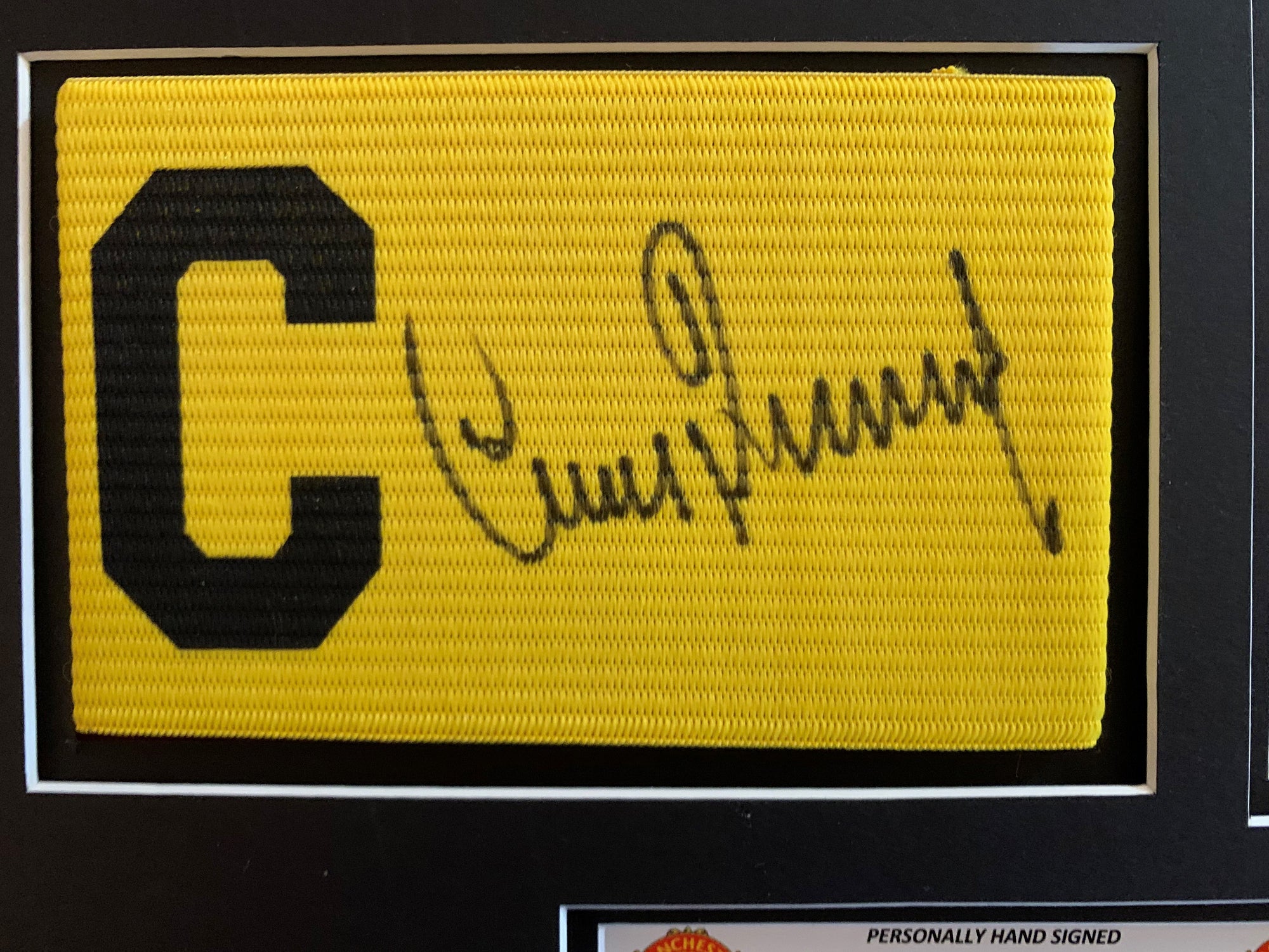 GARY PALLISTER - SIGNERT KAPTEINSBIND MED EKTEHETSBEVIS/COA