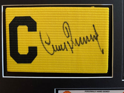 GARY PALLISTER - SIGNERT KAPTEINSBIND MED EKTEHETSBEVIS/COA