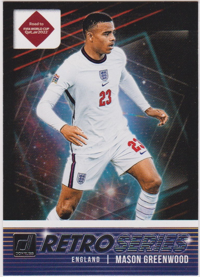 017. MASON GREENWOOD - ENGLAND - RETROSERIES