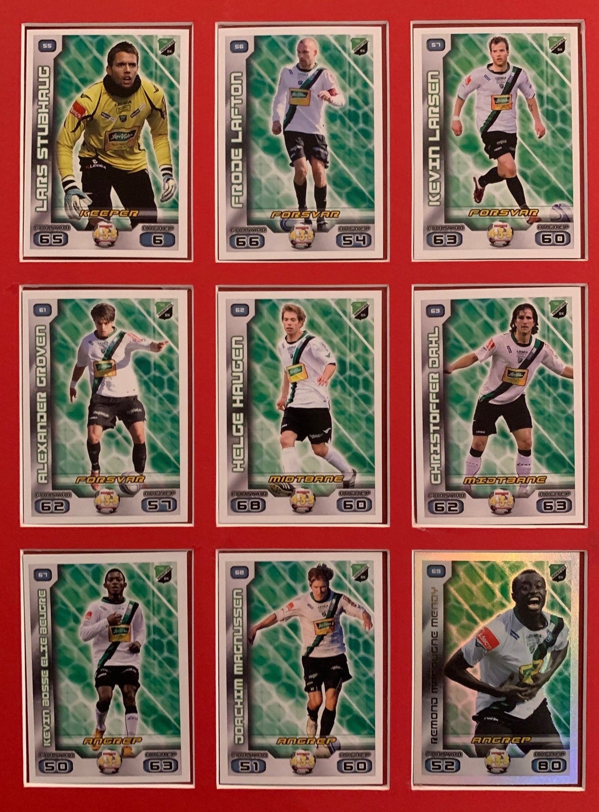 000. HØNEFOSS - TIPPELIGAEN 2012 - KOMPLETT LAGSERIE