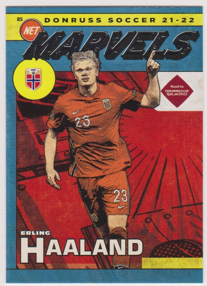 005. ERLING HAALAND - DONRUSS - NET MARVELS