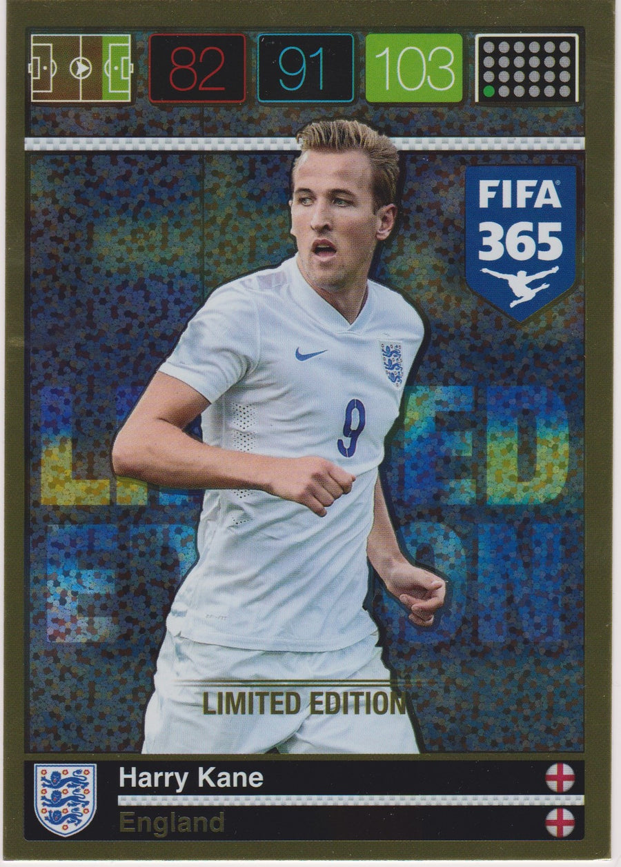 LE-2016. HARRY KANE - ENGLAND - LIMITED EDITION - STORFORMAT KORT