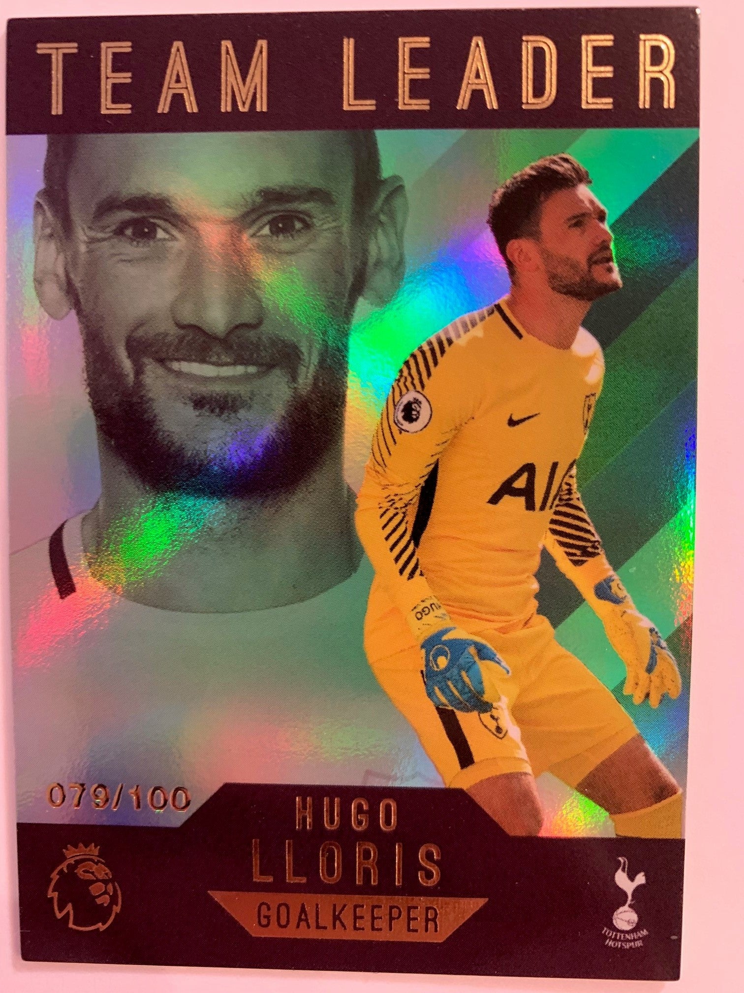 HUGO LLORIS - TOTTENHAM - TOPPS - TEAM LEADER #100