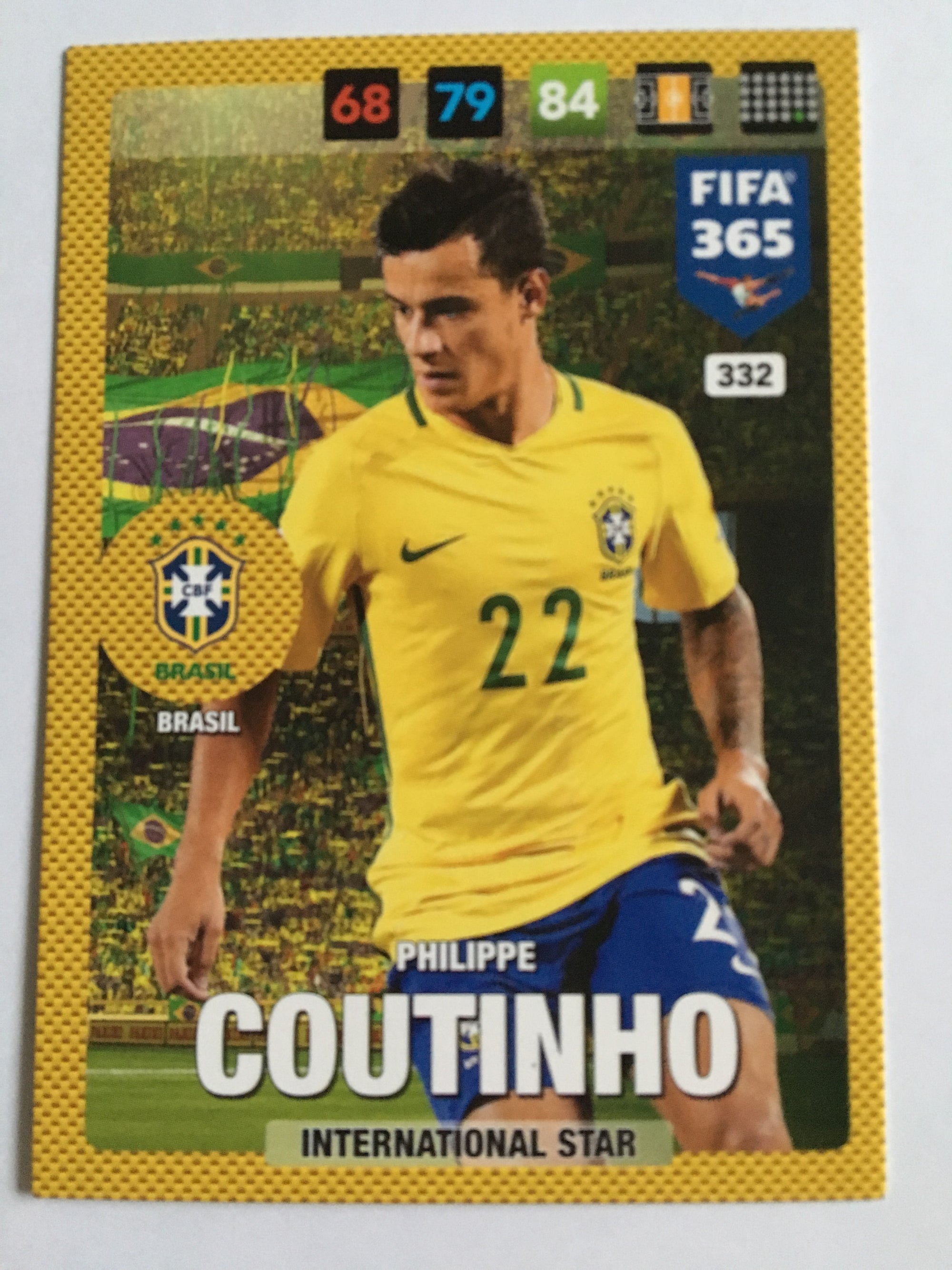 332. PHILIPPE COUTINHO - BRASIL - INTERNATIONAL STAR