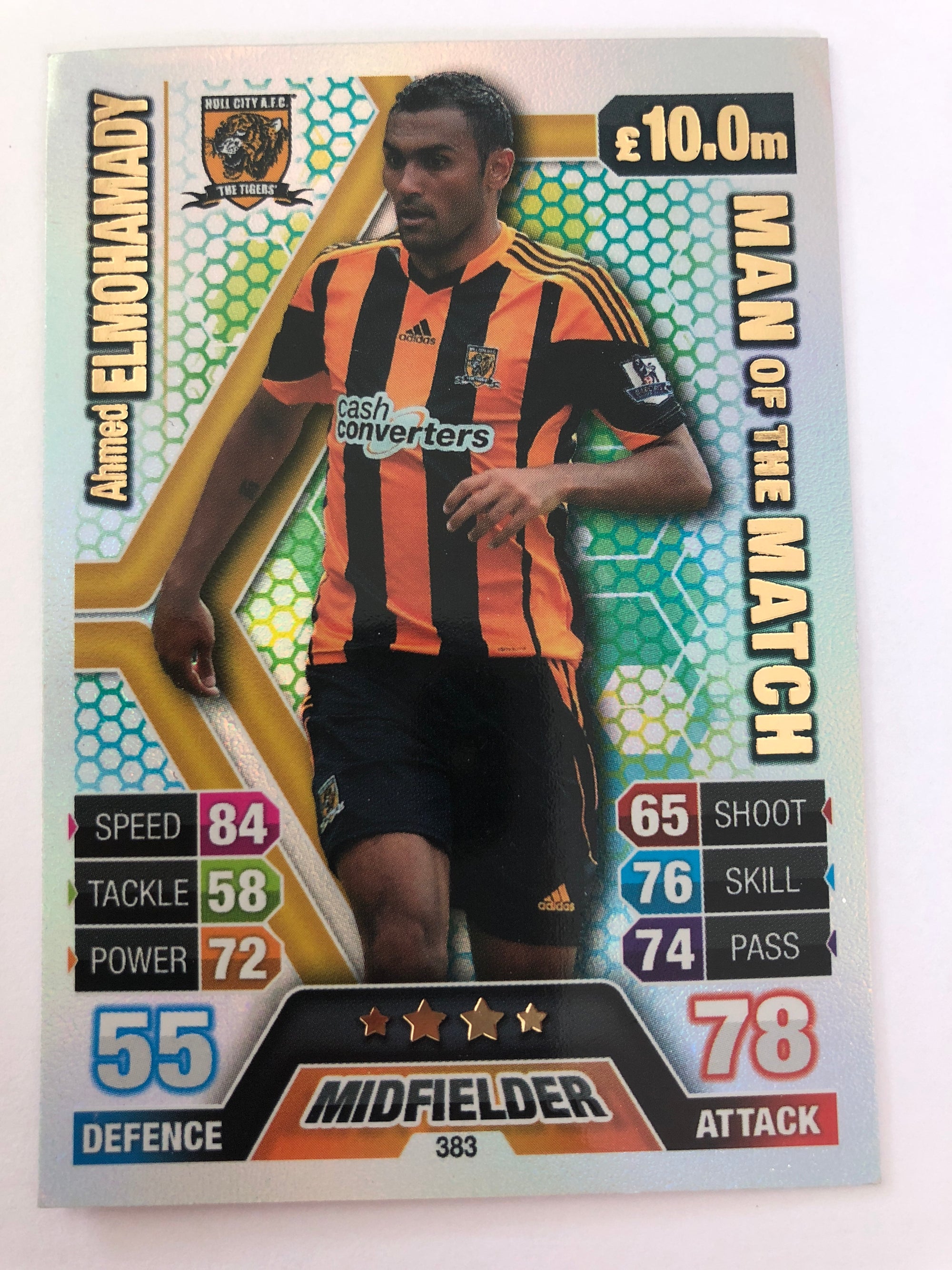 383. AHMED ELMOHAMADY - HULL CITY - MAN OF THE MATCH