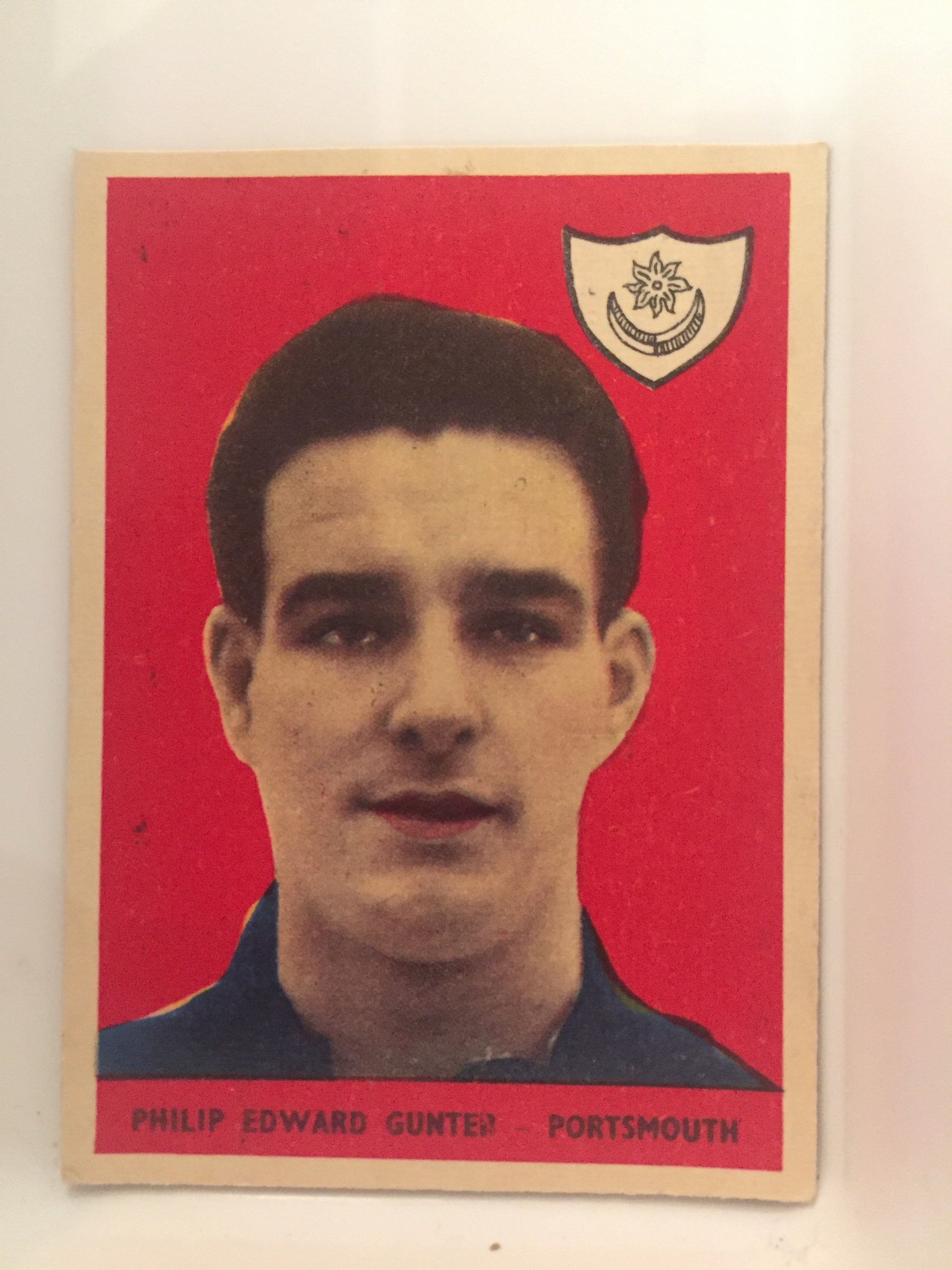 067. PHILIP GUNTER - PORTSHMOUTH