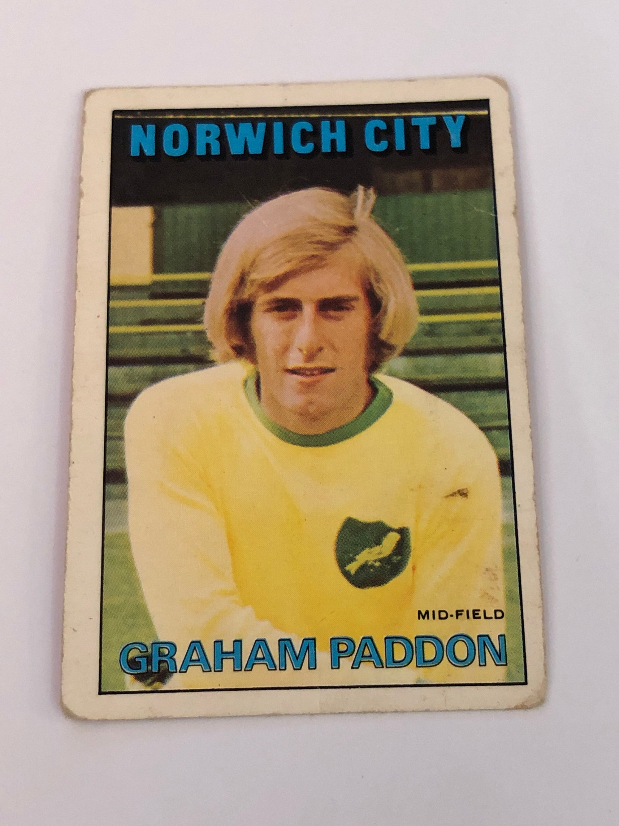 125. GRAHAM PADDON - NORWICH CITY