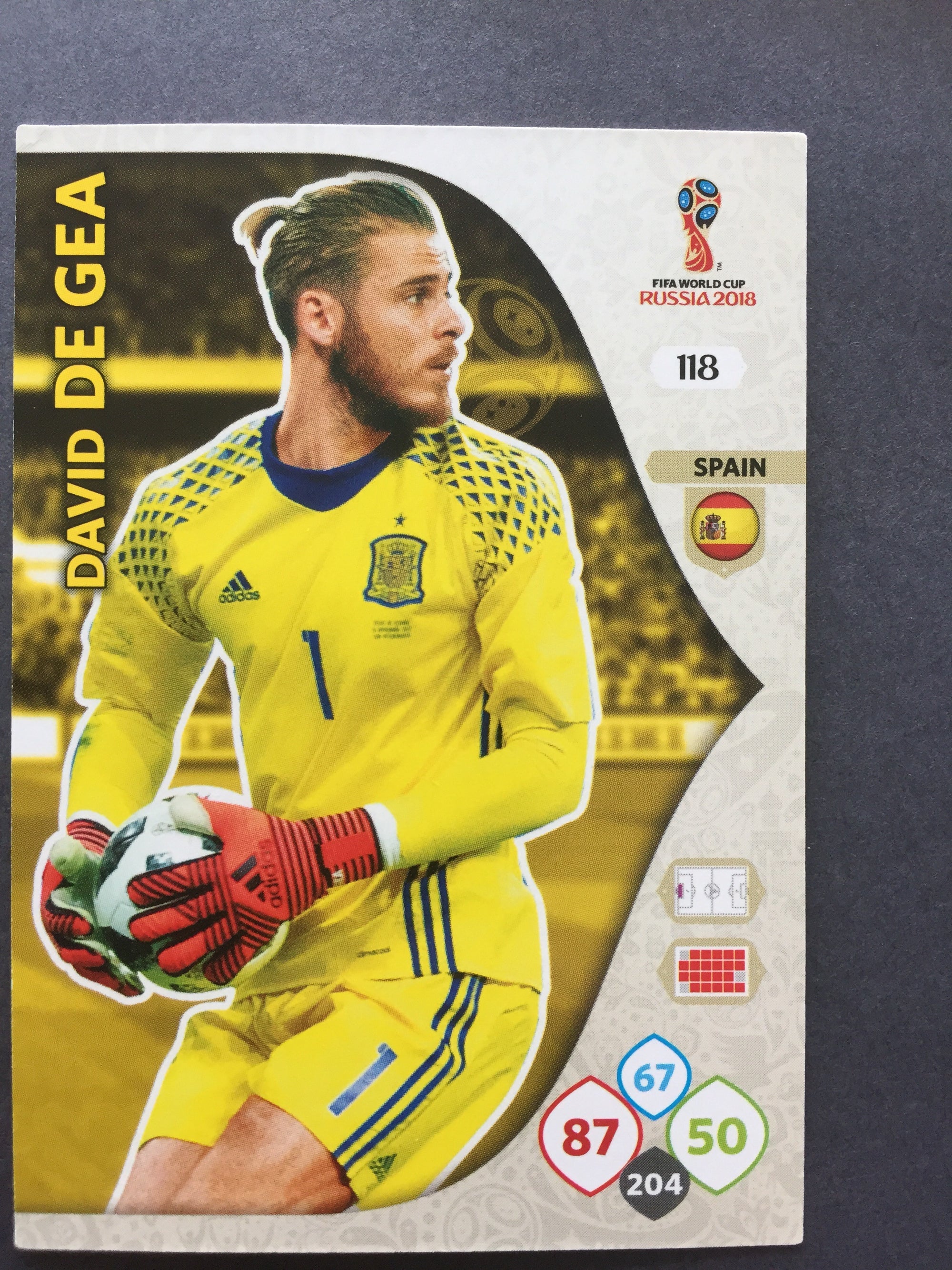 118. DAVID DE GEA - SPAIN