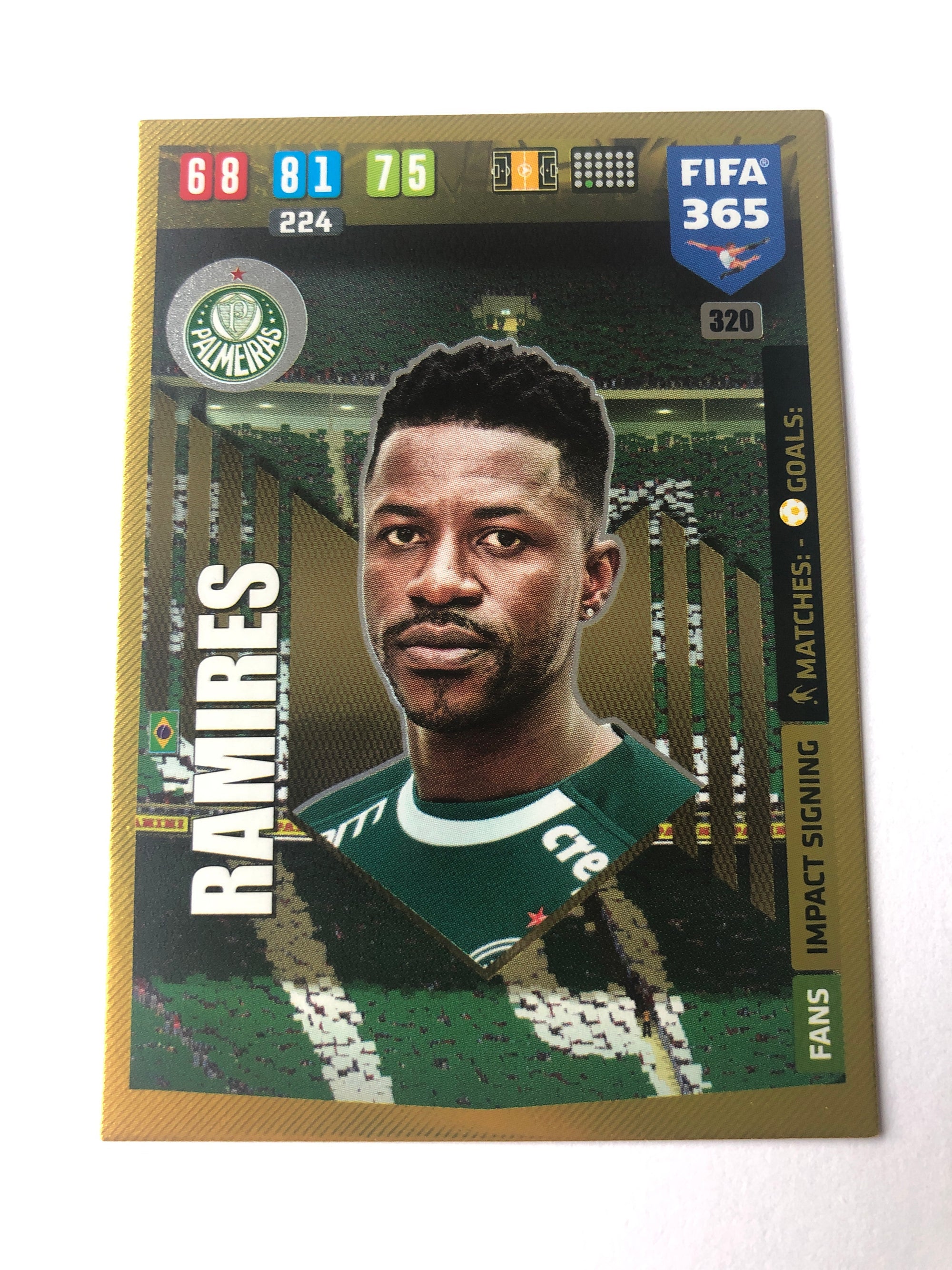 320. RAMIRES - PALMEIRAS - FANS IMPACT SIGNING
