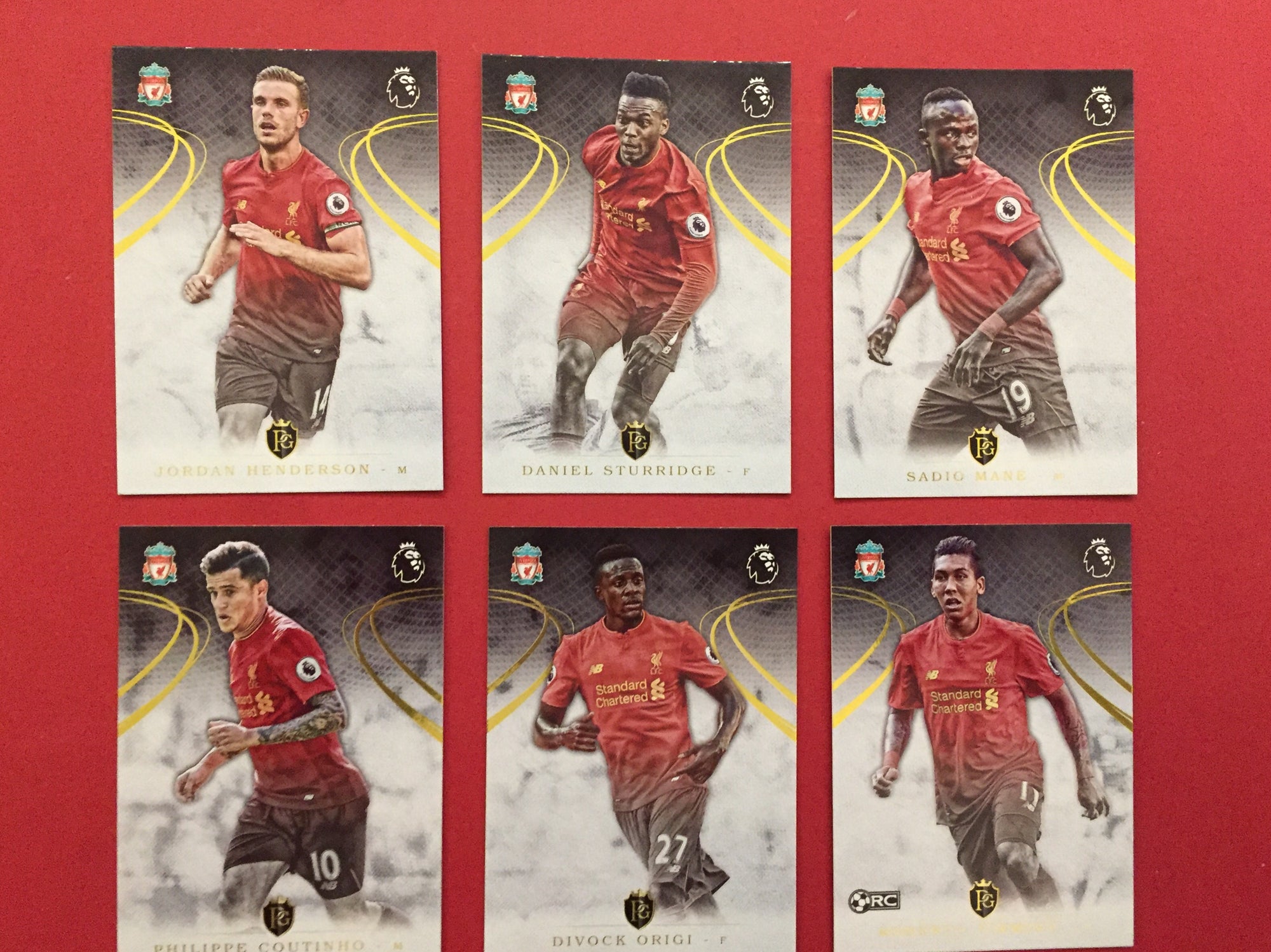 LIVERPOOL - TOPPS PREMIER GOLD 2016