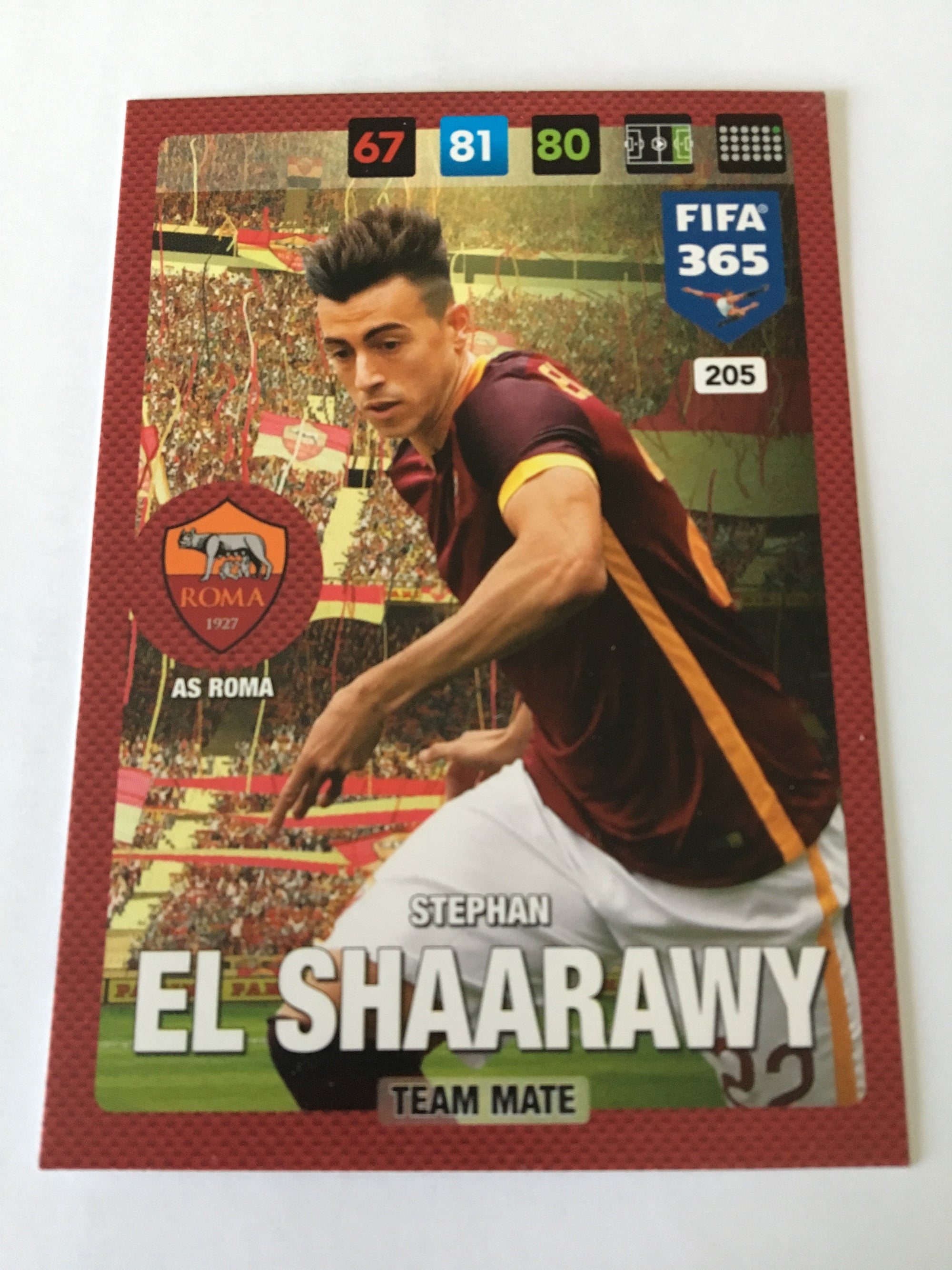 205. STEPHAN EL SHAARAWY - AS ROMA - TEAM MATE
