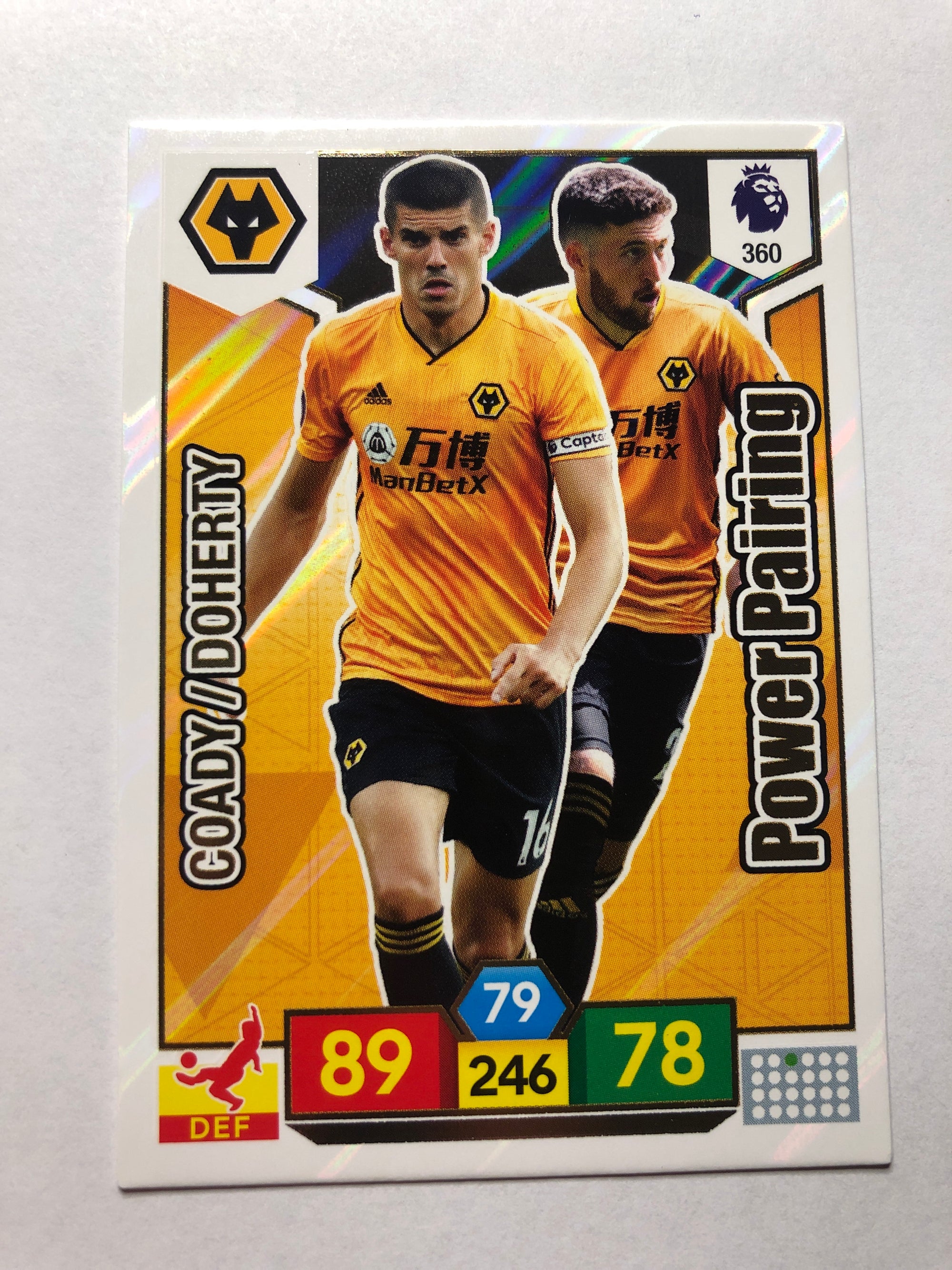 360. COADY / DOHERTY - WOLVERHAMPTON - POWER PAIRING