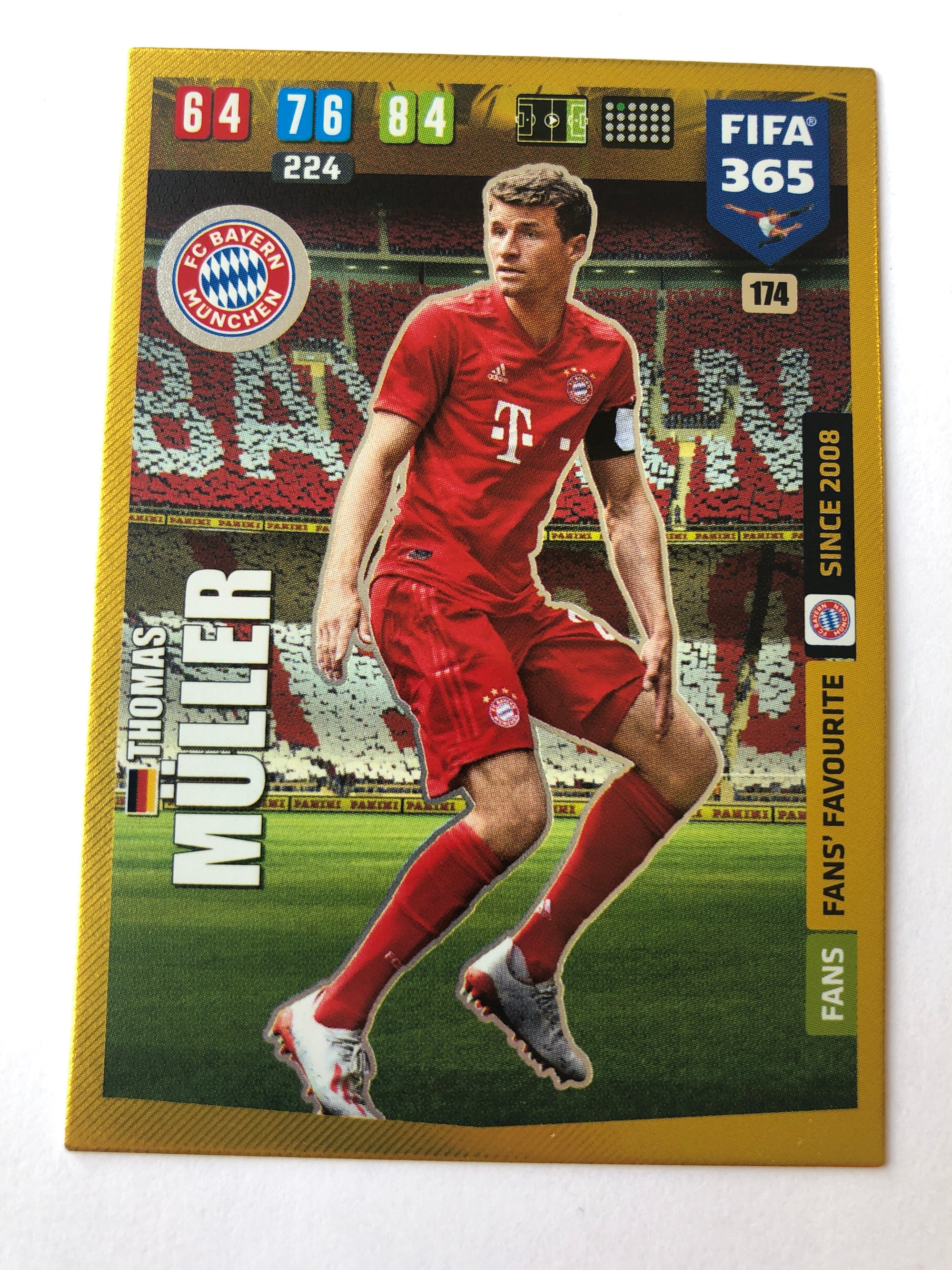 174. THOMAS MÜLLER - BAYERN MÜNCHEN - FANS FANS’ FAVOURITE