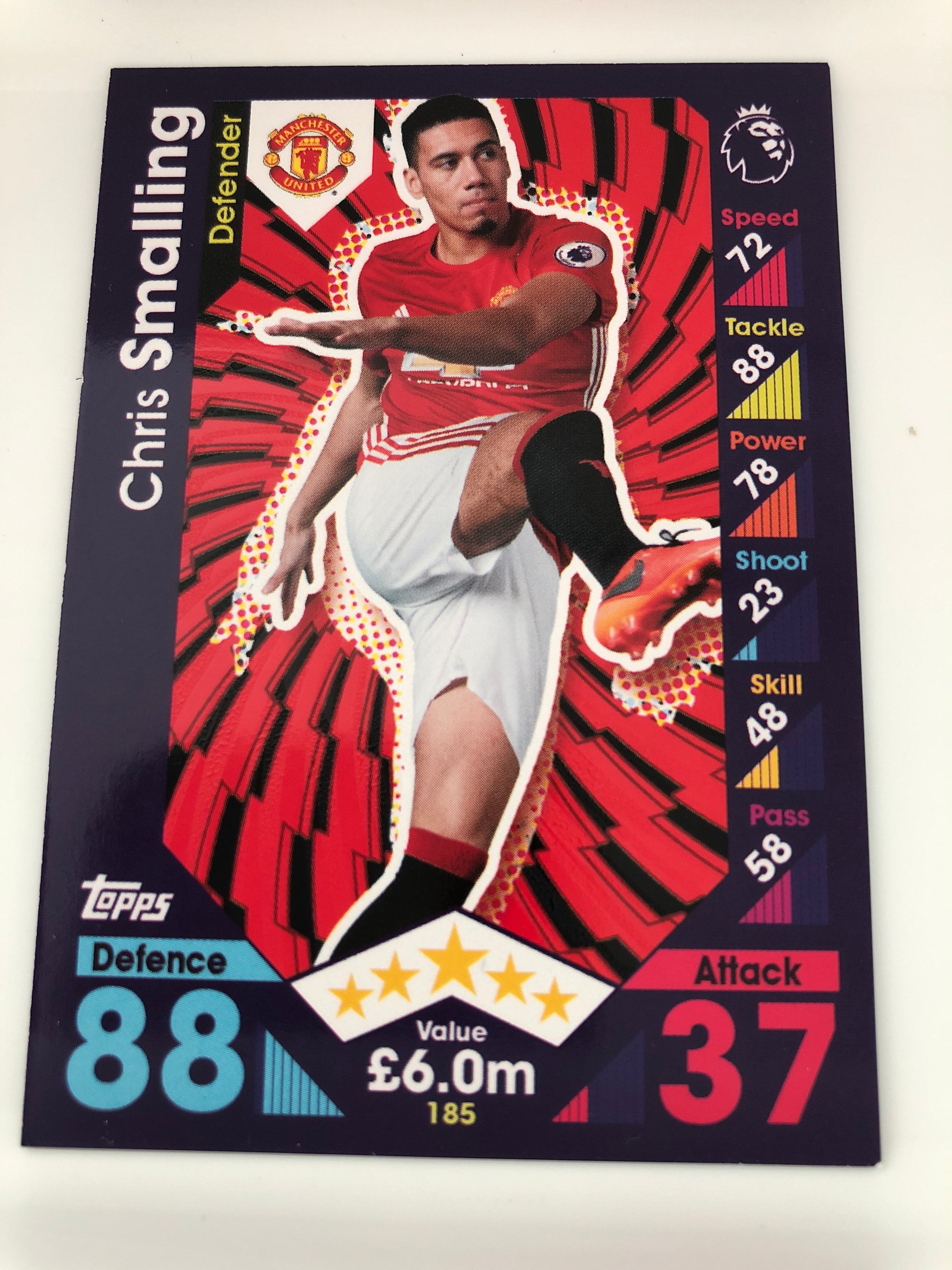 185. CHRIS SMALLING - MANCHESTER UNITED