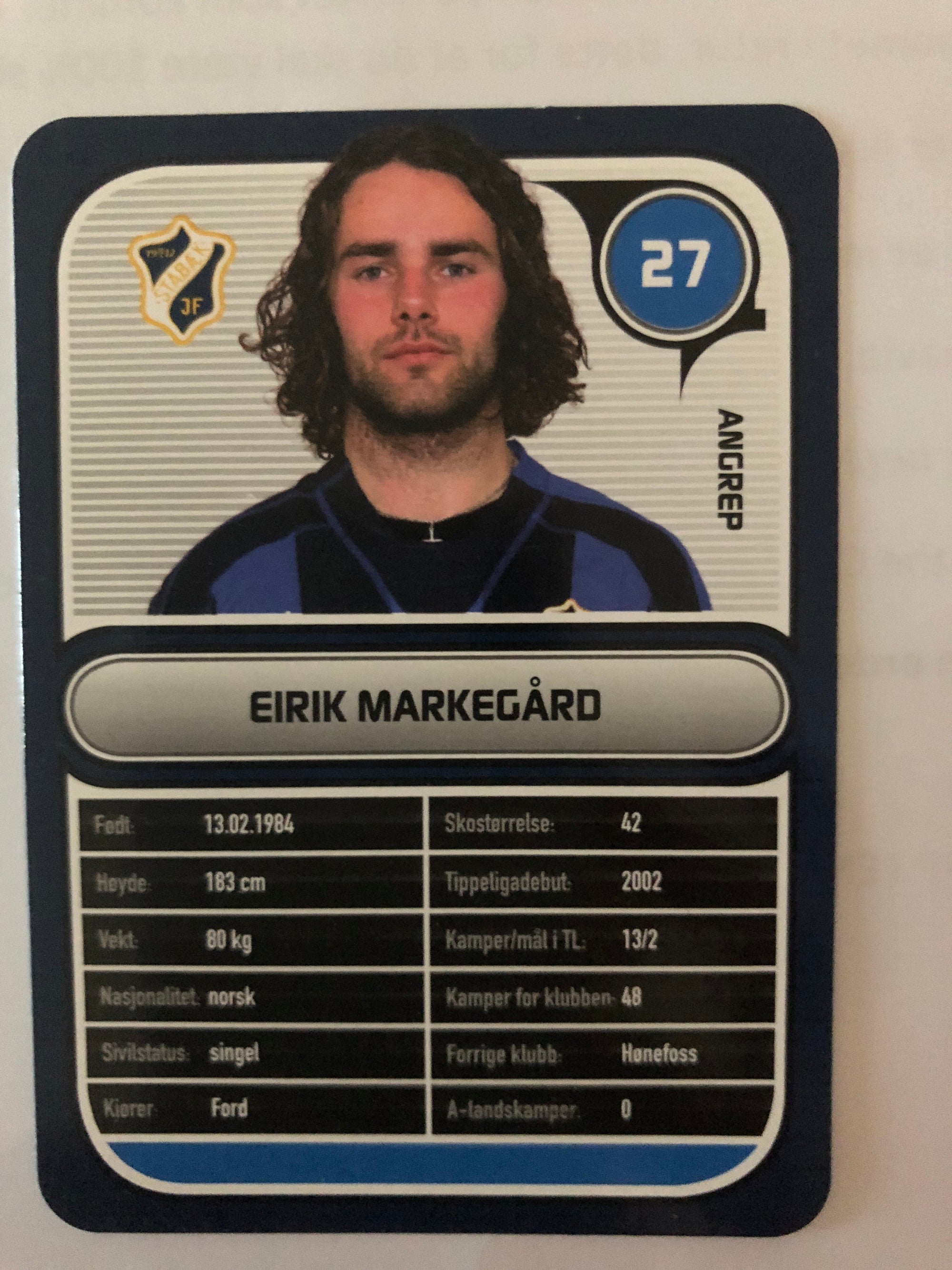 STABEK 027. EIRIK MARKEGÅRD