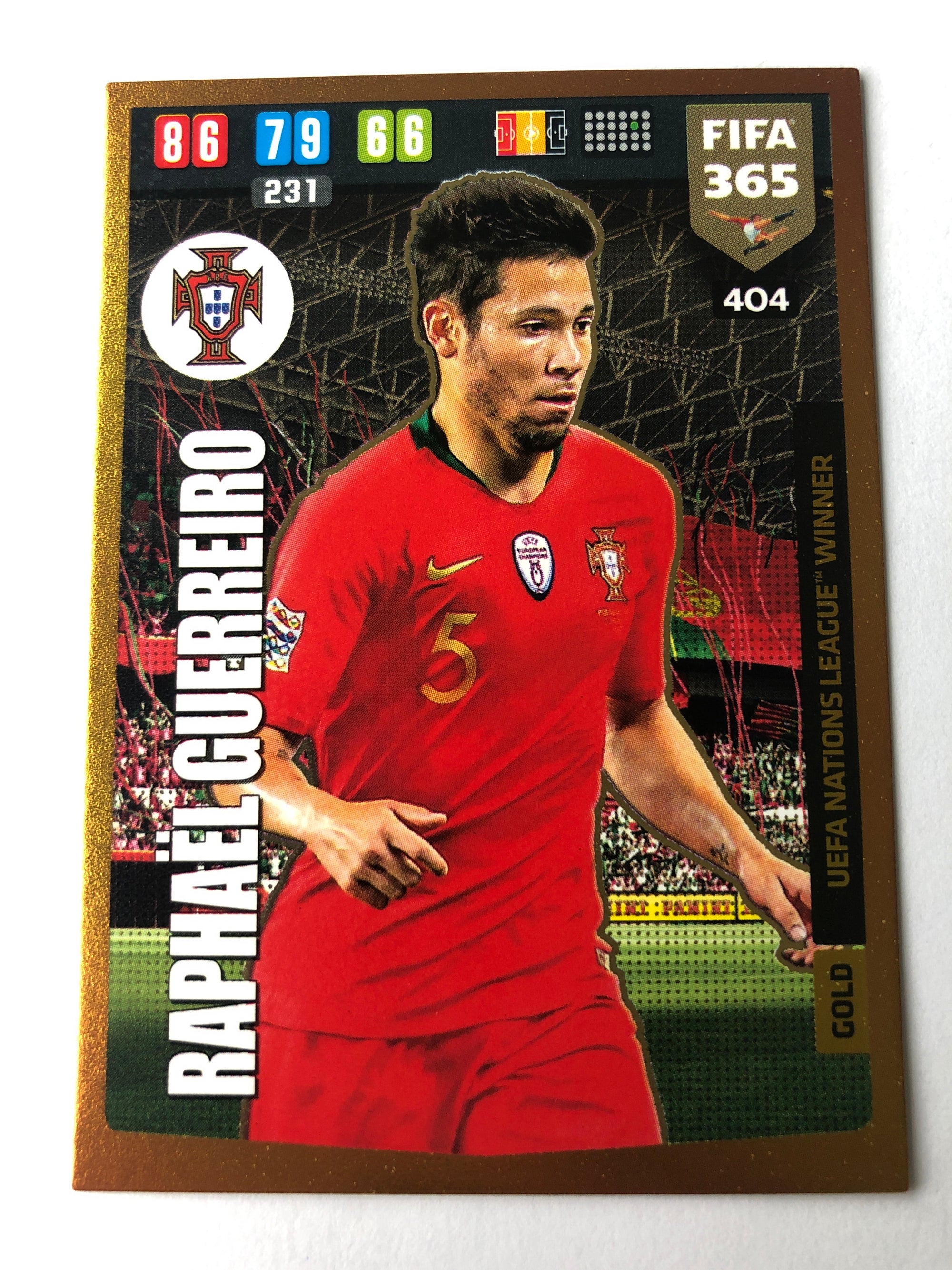 404. RAPHAËL GUERREIRO - PORTUGAL - GOLD UEFA NATIONS LEAGUE WINNER