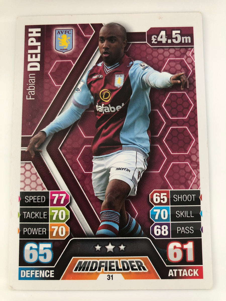 031. FABIAN DELPH - ASTON VILLA