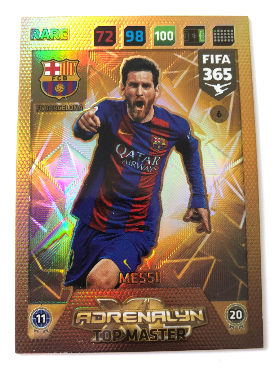 006. MESSI - FC BARCELONA - RARE - ADRENALYN TOP MASTER