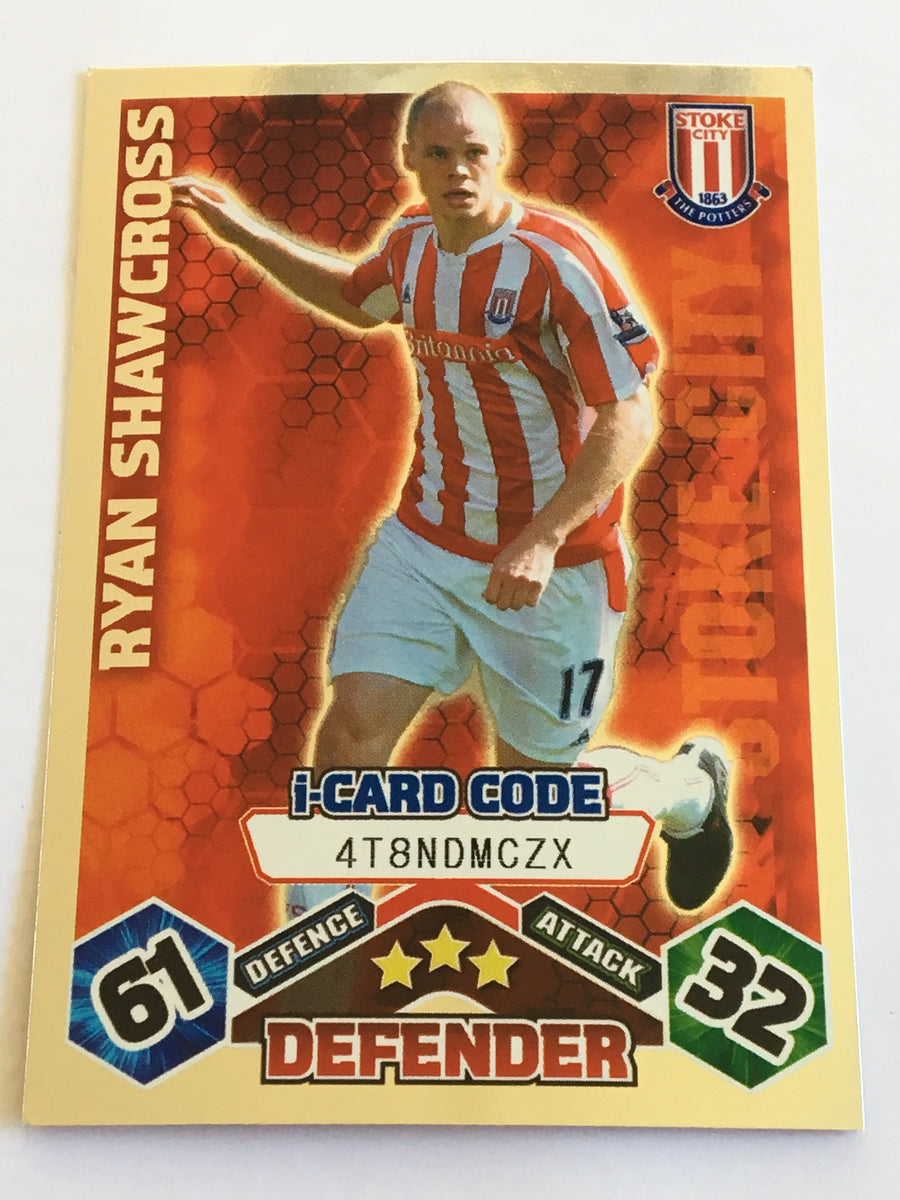 IC117. RYAN SHAWCROSS - STOKE CITY - iCARD