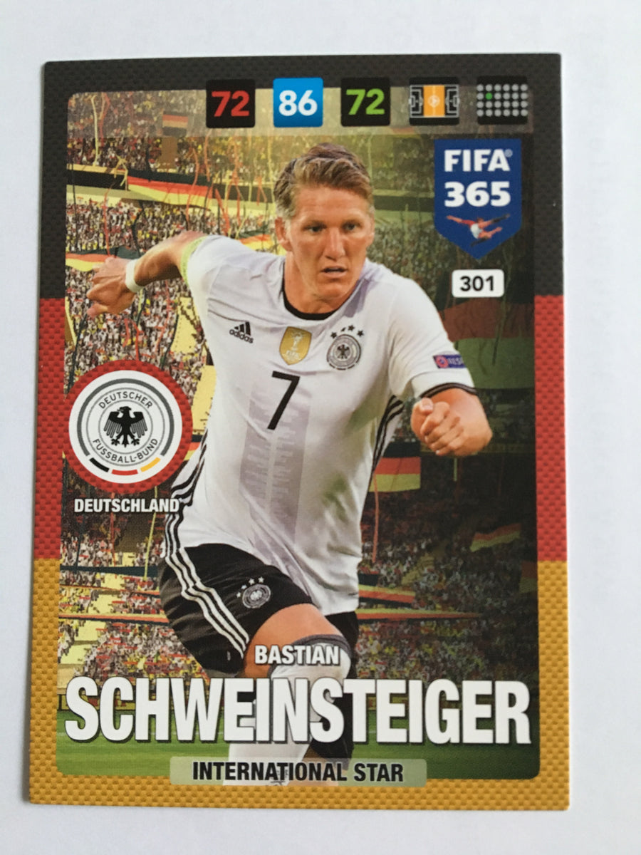 301. BASTIAN SCHWEINSTEIGER - DEUTSCHLAND - INTERNATIONAL STAR
