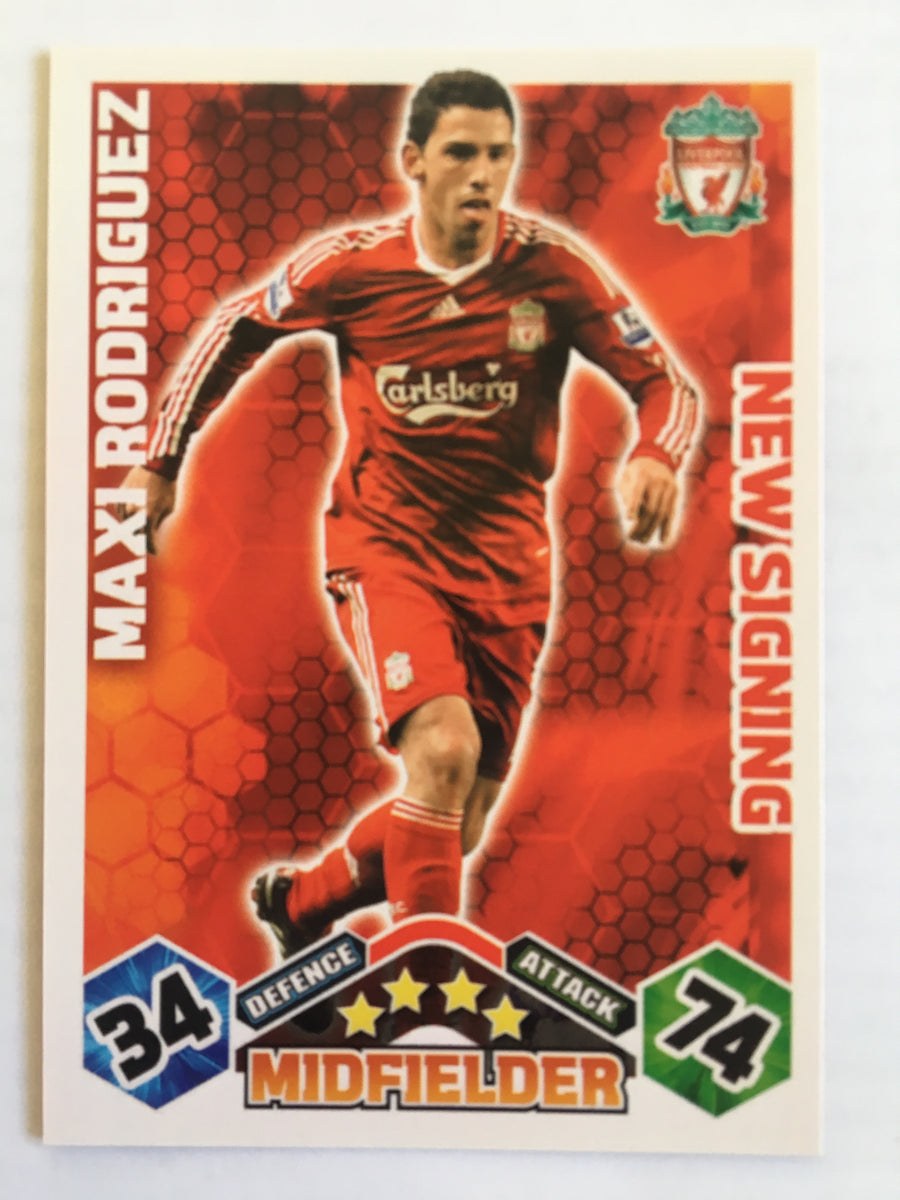 NS079. MAXI RODRIGUEZ - LIVERPOOL FC - NEW SIGNING