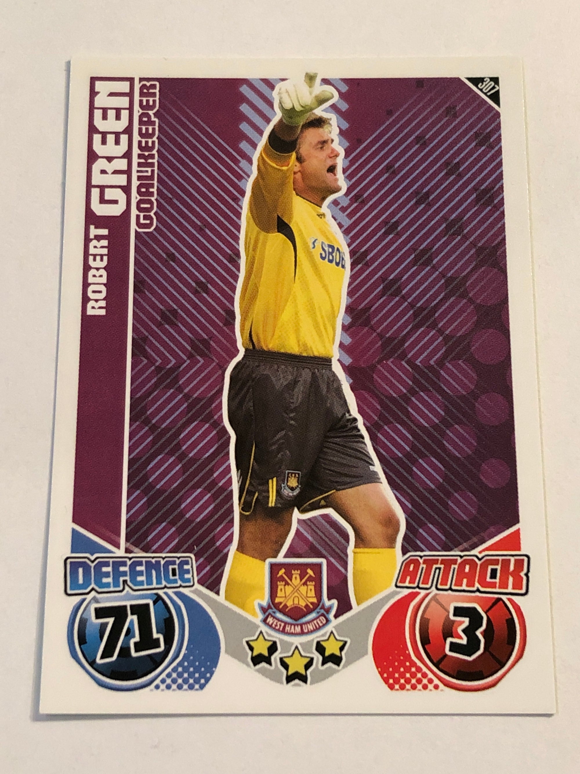 307. ROBERT GREEN - WEST HAM UNITED